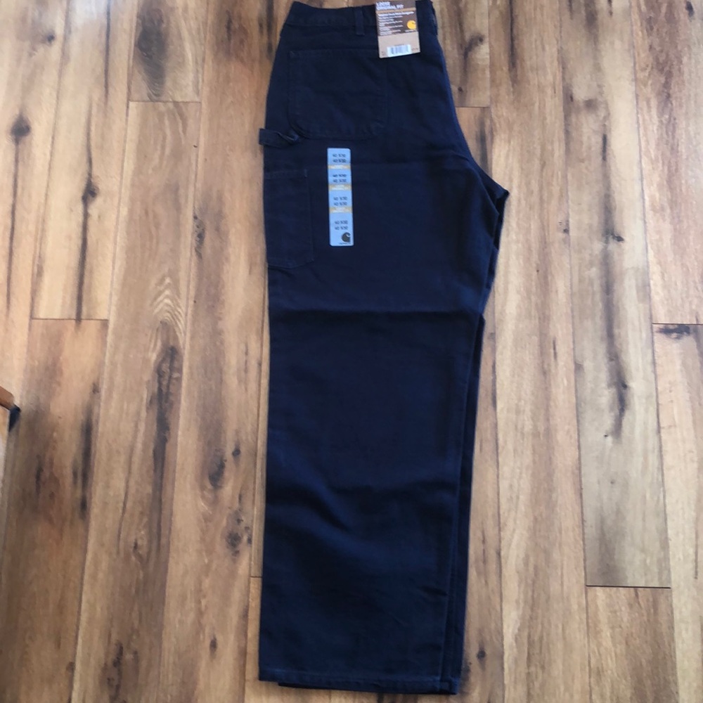Carhartt washed duck work dungaree